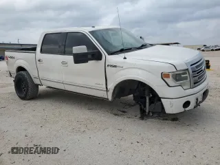 2013 Ford F-150 XL with VIN 1FTFW1ET1DFC96506, listed as a Copart auction lot 47706655 with 146,405 mi miles and Salvage Title. Bid and sale history available at carsss.com. Image 4.