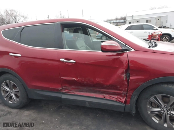 2013 Hyundai Santa Fe Sport with VIN 5XYZUDLBXDG045656, listed as a IAAI auction lot 41836325 with 176,756 mi miles. Bid and sale history available at carsss.com. Image 6.
