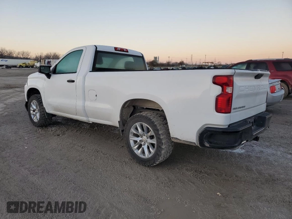 2020 Chevrolet Silverado 1500 Work Truck with VIN 3GCNWAEF2LG270855, listed as a Copart auction lot 83551204 with 98,922 mi miles and Salvage Title. Bid and sale history available at carsss.com. Image 2.