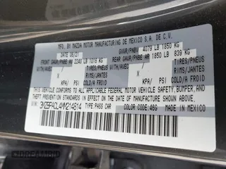 2021 Mazda 3 Preferred with VIN 3MZBPACL4MM214814, listed as a IAAI auction lot 42115140 with 28,860 mi miles and . Bid and sale history available at DreamBid. Image 9.