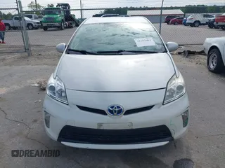 2013 Toyota Prius One with VIN JTDKN3DU5D0352800, listed as a IAAI auction lot 42102084 with 341,876 mi miles. Bid and sale history available at carsss.com. Image 12.