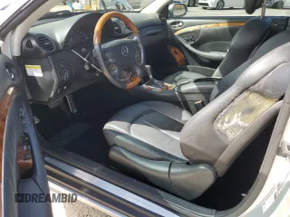 2007 Mercedes-Benz CLK 350 with VIN WDBTK56F27F208807, listed as a Copart auction lot 76954644 with 95,775 mi miles and Salvage Title. Bid and sale history available at DreamBid. Image 8.