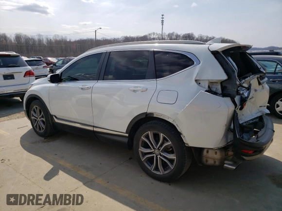 2020 Honda CR-V Touring with VIN 2HKRW1H90LH401974, listed as a Copart auction lot 48937355 with 82,617 mi miles and Salvage Title. Bid and sale history available at carsss.com. Image 2.