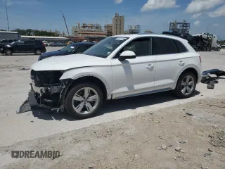 2019 Audi Q5 Premium z VIN WA1ANAFY7K2034382, wystawiony jako Copart lot #56514475 z przebiegiem 56 620 mil mil oraz Szkoda całkowita • Salvage title. Historia ofert i sprzedaży dostępna na DreamBid. Obrazek 1.