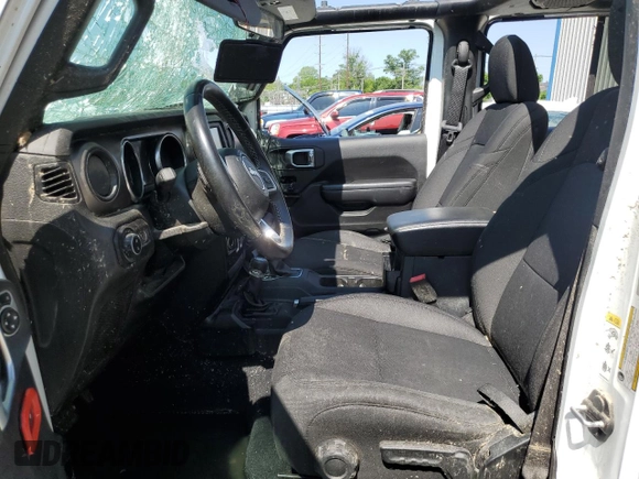 2020 Jeep Gladiator Sport S z VIN 1C6HJTAG1LL147810, wystawiony jako Copart lot #58801765 z przebiegiem 48 103 mil mil oraz Nie do naprawy • Non repairable. Historia ofert i sprzedaży dostępna na DreamBid. Obrazek 7.