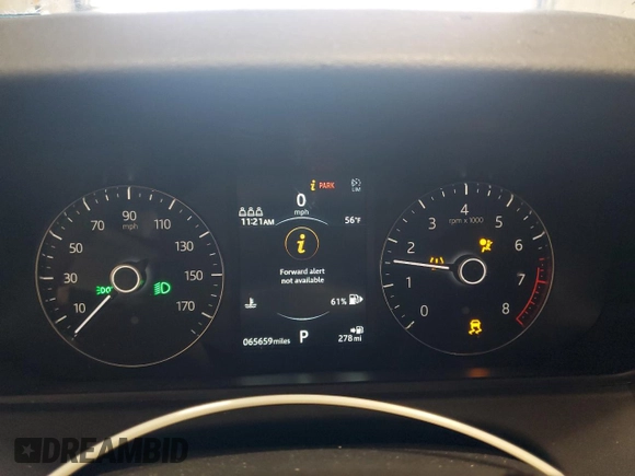 2020 Land Rover Range Rover Velar S with VIN SALYB2EX8LA243495, listed as a Copart auction lot 55234915 with 65,659 mi miles and Salvage Title. Bid and sale history available at DreamBid. Image 9.