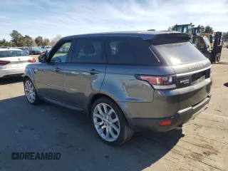 2014 Land Rover Range Rover Sport HSE with VIN SALWR2WF3EA359876, listed as a Copart auction lot 46477525 with 116,921 mi miles and Salvage Title. Bid and sale history available at carsss.com. Image 2.