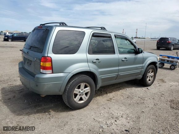 2006 Ford Escape Hybrid with VIN 1FMCU95H56KA08737, listed as a Copart auction lot 47549904 with 210,918 mi miles and Salvage Title. Bid and sale history available at carsss.com. Image 3.