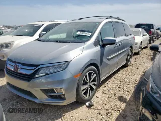 2020 Honda Odyssey Elite with VIN 5FNRL6H9XLB000033, listed as a Copart auction lot 49408535 with 65,962 mi miles and Salvage Title. Bid and sale history available at DreamBid. Image 1.