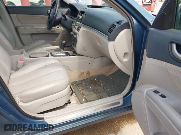2006 Hyundai Sonata GLS with VIN 5NPEU46F36H147406, listed as a IAAI auction lot 42052455 with 241,059 mi miles and . Bid and sale history available at DreamBid. Image 5.
