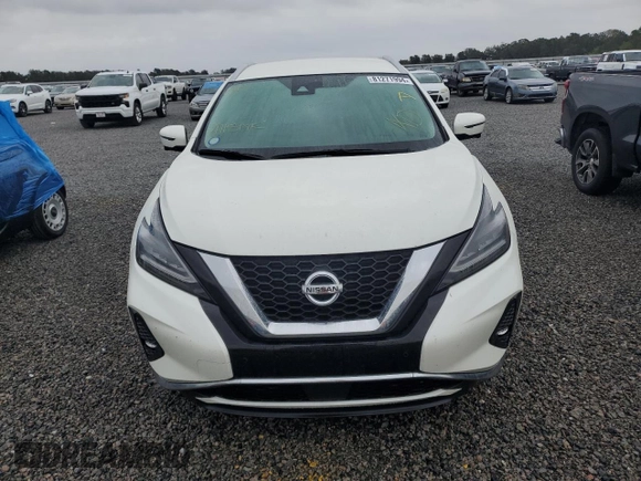 2022 Nissan Murano SL with VIN 5N1AZ2CJ8NC109530, listed as a Copart auction lot 81271994 with 19,772 mi miles and Salvage Title. Bid and sale history available at carsss.com. Image 5.