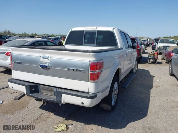 2010 Ford F-150 XL with VIN 1FTFW1CV1AFB62515, listed as a IAAI auction lot 41844182 with 199,531 mi miles. Bid and sale history available at carsss.com. Image 4.
