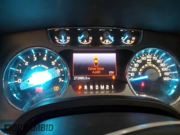 2013 Ford F-150 XL with VIN 1FTFW1ET3DFA30940, listed as a Copart auction lot 65817005 with 272,983 mi miles and Clean title. Bid and sale history available at DreamBid. Image 9.