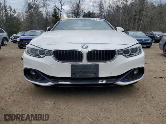 2017 BMW 4 Series 430i xDrive with VIN WBA4R9C52HK878447, listed as a Copart auction lot 52761665 with Not Provided miles and Salvage Title. Bid and sale history available at DreamBid. Image 5.