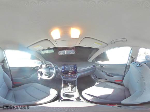 2020 Hyundai Ioniq Hybrid Blue with VIN KMHC65LC3LU200846, listed as a Copart auction lot 47582695 with 190,624 mi miles and Salvage Title. Bid and sale history available at carsss.com. Image 12.