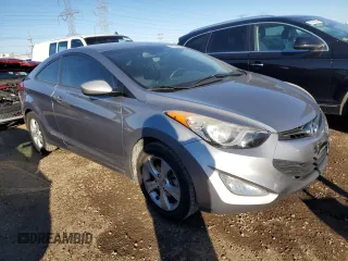 2013 Hyundai Elantra Coupe GS PZEV with VIN KMHDH6AE6DU013045, listed as a Copart auction lot 81542714 with 96,519 mi miles and Salvage Title. Bid and sale history available at carsss.com. Image 4.