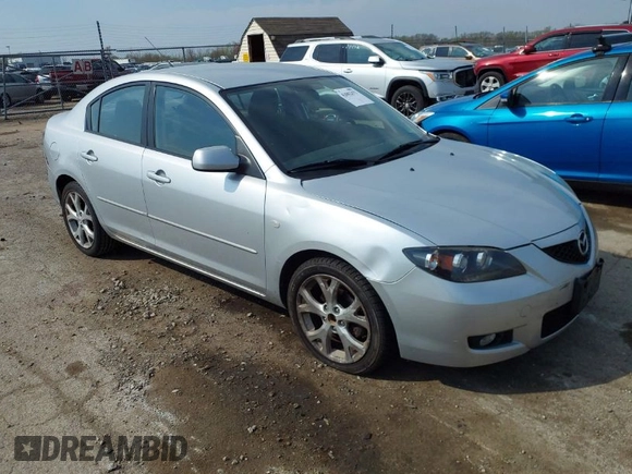 2008 Mazda 3 i Touring with VIN JM1BK32F281157296, listed as a IAAI auction lot 42002472 with 83,337 mi miles and . Bid and sale history available at DreamBid. Image 1.