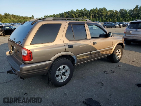 2001 Isuzu Rodeo S with VIN 4S2CK58W314334096, listed as a Copart auction lot 68262924 with 140,657 mi miles and Salvage Title. Bid and sale history available at DreamBid. Image 3.