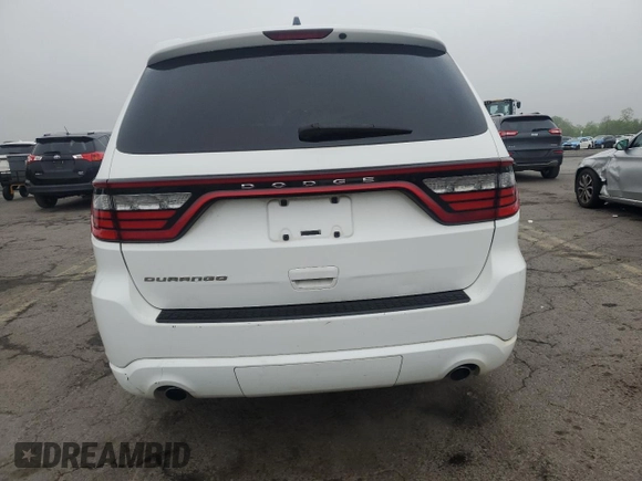 2014 Dodge Durango SXT with VIN 1C4RDHAG3EC483561, listed as a Copart auction lot 55799235 with 132,761 mi miles and Clean Title. Bid and sale history available at carsss.com. Image 6.