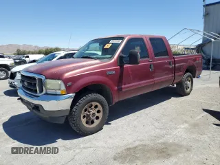 2004 Ford F-250 XL with VIN 1FTNW21S34EA55616, listed as a Copart auction lot 57273155 with 141,377 mi miles and Salvage title. Bid and sale history available at DreamBid. Image 1.