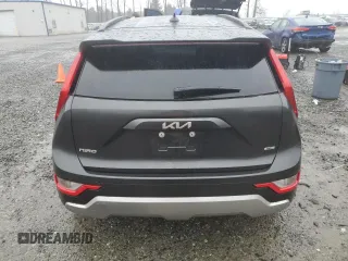 2023 Kia Niro LX with VIN KNDCP3LE7P5098748, listed as a Copart auction lot 45603995 with 23,255 mi miles and Salvage Title. Bid and sale history available at carsss.com. Image 6.