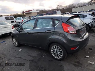 2017 Ford Fiesta Titanium with VIN 3FADP4FJ3HM109507, listed as a Copart auction lot 87182664 with 105,198 mi miles and Salvage Title. Bid and sale history available at DreamBid. Image 2.