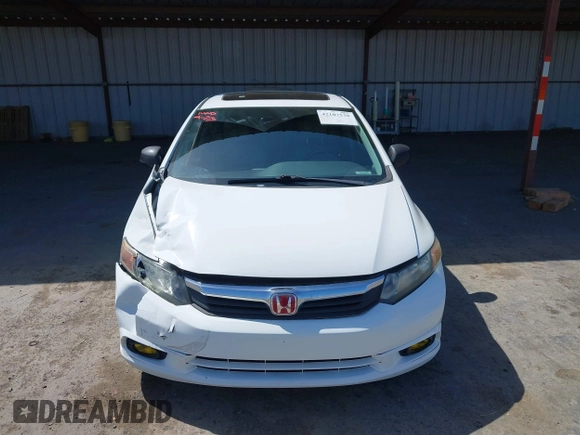 2012 Honda Civic EX-L with VIN 19XFB2F94CE381059, listed as a IAAI auction lot 42107538 with 156,056 mi miles and . Bid and sale history available at DreamBid. Image 12.