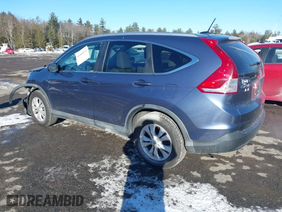 2014 Honda CR-V EX-L with VIN 2HKRM4H75EH613360, listed as a IAAI auction lot 41464112 with 100,797 mi miles. Bid and sale history available at carsss.com. Image 3.
