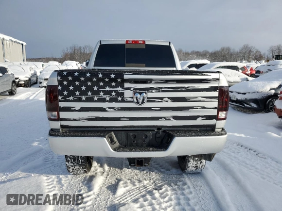 2016 Ram 2500 SLT with VIN 3C6UR5DL7GG166246, listed as a Copart auction lot 46097775 with 55,358 mi miles and Salvage Title. Bid and sale history available at carsss.com. Image 6.
