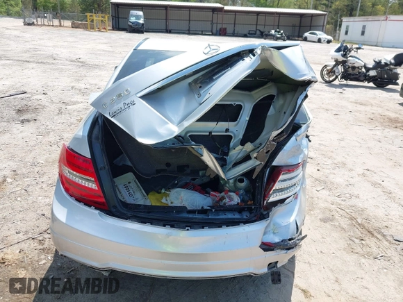 2012 Mercedes-Benz C 250 Sport with VIN WDDGF4HB8CR218946, listed as a IAAI auction lot 42012603 with 142,722 mi miles and . Bid and sale history available at DreamBid. Image 17.