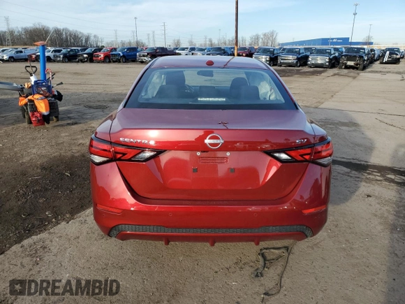 2024 Nissan Sentra SV with VIN 3N1AB8CV6RY268755, listed as a Copart auction lot 51936315 with 4,301 mi miles and Non Repairable. Bid and sale history available at DreamBid. Image 6.