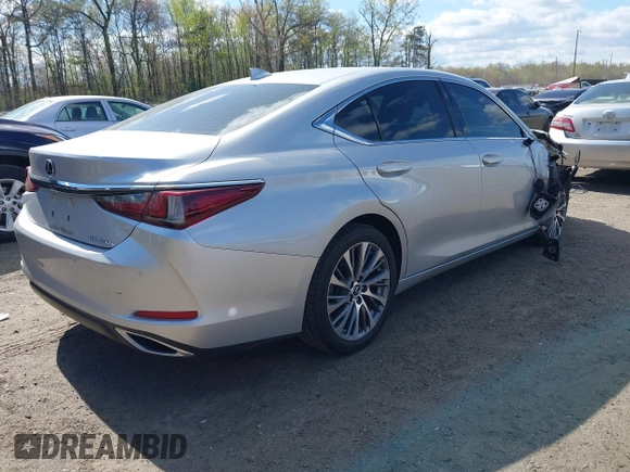 2019 Lexus ES 350 with VIN 58ABZ1B16KU043963, listed as a IAAI auction lot 42042302 with 67,412 mi miles and . Bid and sale history available at DreamBid. Image 4.