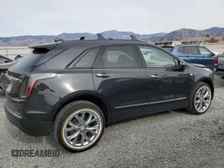 2020 Cadillac XT5 AWD Sport with VIN 1GYKNHRS7LZ122393, listed as a Copart auction lot 84266534 with 19,641 mi miles and Salvage title. Bid and sale history available at DreamBid. Image 3.