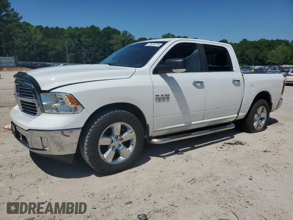 2016 Ram 1500 Big Horn with VIN 1C6RR6LG2GS414380, listed as a Copart auction lot 57679715 with 144,596 mi miles and Salvage title. Bid and sale history available at DreamBid. Image 1.