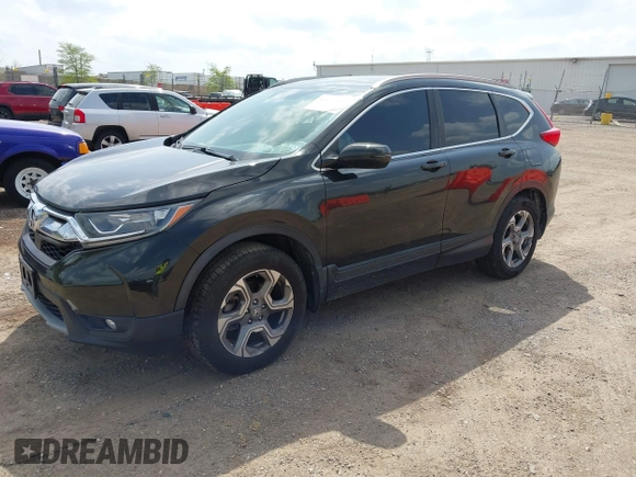 2017 Honda CR-V EX-L with VIN 2HKRW2H89HH660452, listed as a IAAI auction lot 42138022 with 149,610 mi miles. Bid and sale history available at carsss.com. Image 2.