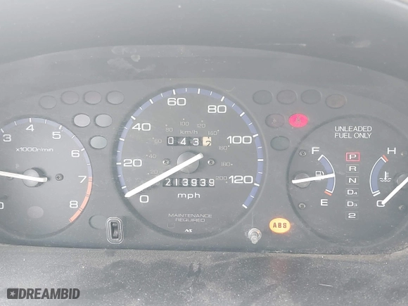 1998 Honda Civic EX with VIN 1HGEJ8640WL018230, listed as a IAAI auction lot 41914209 with 213,939 mi miles. Bid and sale history available at carsss.com. Image 7.