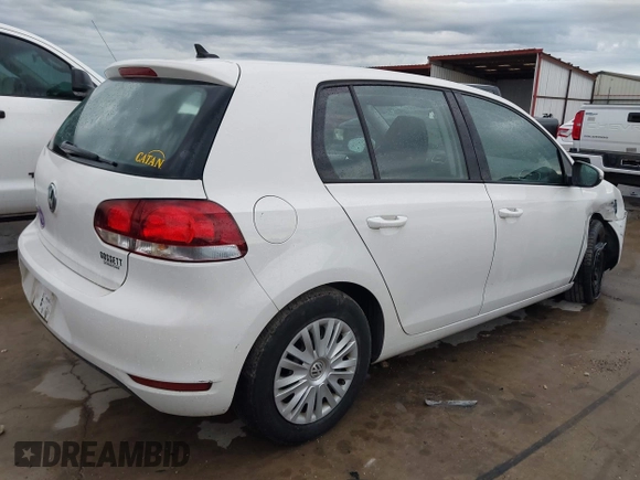 2014 Volkswagen Golf with VIN WVWDB7AJ5EW007199, listed as a IAAI auction lot 42473466 with 135,174 mi miles and . Bid and sale history available at DreamBid. Image 4.