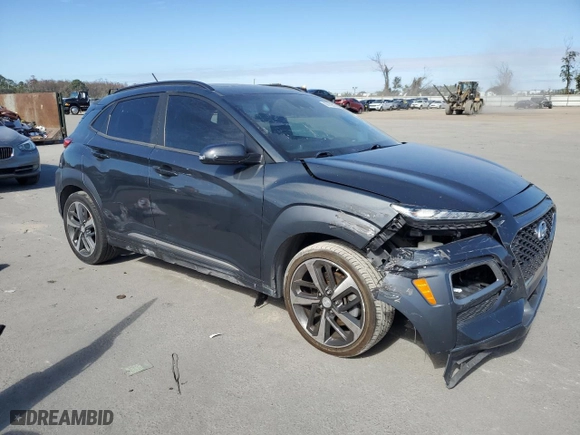 2018 Hyundai Kona Ultimate with VIN KM8K53A53JU095486, listed as a Copart auction lot 89159505 with 68,864 mi miles and Clean Title. Bid and sale history available at carsss.com. Image 4.