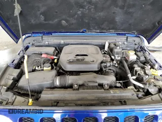 2018 Jeep Wrangler Unlimited Sport S with VIN 1C4HJXDN9JW187039, listed as a Copart auction lot 64260015 with 40,361 mi miles and Salvage title. Bid and sale history available at DreamBid. Image 12.