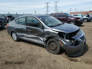 2016 Nissan Versa S with VIN 3N1CN7AP8GL872039, listed as a Copart auction lot 55897315 with Not provided miles and Salvage title. Bid and sale history available at DreamBid. Image 4.