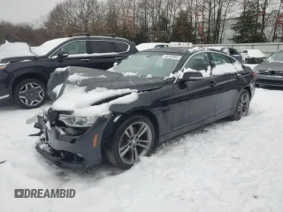 2017 BMW 4 Series 430i xDrive z VIN WBA4F9C32HG812975, wystawiony jako Copart lot #44192855 z przebiegiem 58 515 mil mil oraz Szkoda całkowita • Salvage title. Historia ofert i sprzedaży dostępna na DreamBid. Obrazek 1.