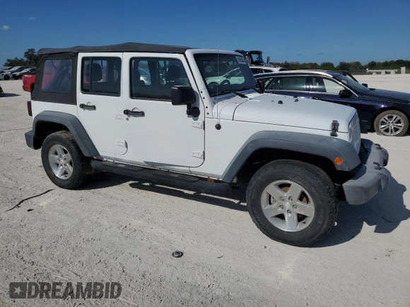 2018 Jeep Wrangler JK Unlimited Sport S with VIN 1C4BJWDG6JL811267, listed as a Copart auction lot 86688384 with 60,882 mi miles and Non Repairable. Bid and sale history available at carsss.com. Image 4.