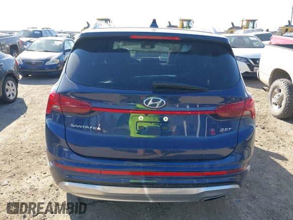 2022 Hyundai Santa Fe Calligraphy with VIN 5NMS54ALXNH463118, listed as a IAAI auction lot 41693031 with 44,593 mi miles. Bid and sale history available at carsss.com. Image 17.