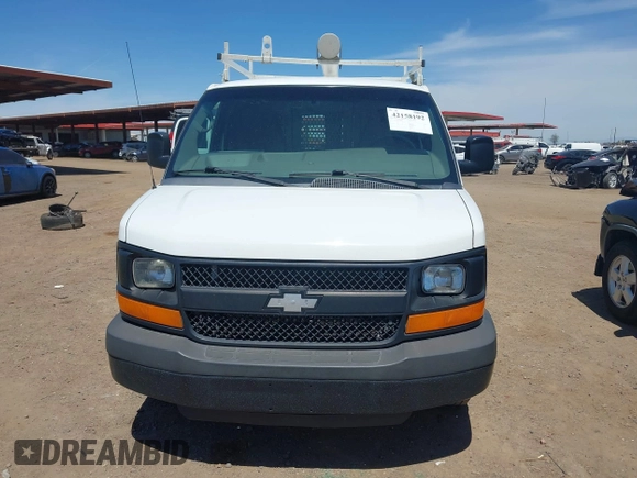 2015 Chevrolet Express Cargo with VIN 1GCWGFCF5F1287900, listed as a IAAI auction lot 42158192 with 203,632 mi miles. Bid and sale history available at carsss.com. Image 12.