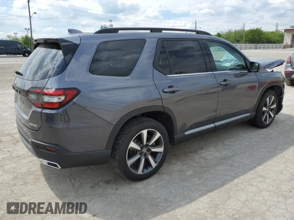 2024 Honda Pilot Touring z VIN 5FNYG1H74RB036990, wystawiony jako Copart lot #56254385 z przebiegiem Nie podano mil oraz Szkoda całkowita • Salvage title. Historia ofert i sprzedaży dostępna na DreamBid. Obrazek 3.
