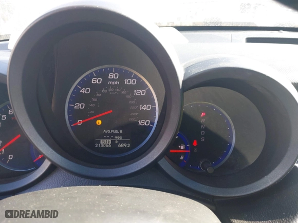 2007 Acura RDX Tech Pkg with VIN 5J8TB18557A002796, listed as a IAAI auction lot 41816462 with 213,066 mi miles. Bid and sale history available at carsss.com. Image 7.