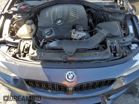 2014 BMW 4 Series 435i with VIN WBA3R1C56EF774500, listed as a Copart auction lot 46675765 with 133,912 mi miles and Salvage Title. Bid and sale history available at carsss.com. Image 11.