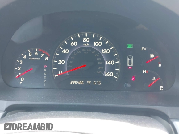 2010 Honda Odyssey EX with VIN 5FNRL3H44AB059711, listed as a IAAI auction lot 42057760 with 225,486 mi miles and . Bid and sale history available at DreamBid. Image 7.