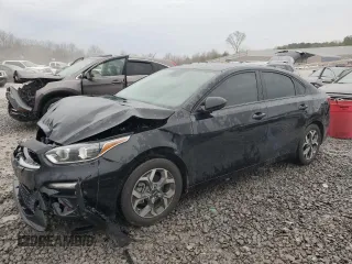 2021 Kia Forte LXS with VIN 3KPF24AD0ME382928, listed as a Copart auction lot 47547905 with 82,309 mi miles and Salvage Title. Bid and sale history available at carsss.com. Image 1.