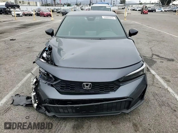 2025 Honda Civic Sport z VIN 19XFL2H83SE010135, wystawiony jako Copart lot #53085035 z przebiegiem 4183 mil mil oraz Szkoda całkowita • Salvage title. Historia ofert i sprzedaży dostępna na DreamBid. Obrazek 11.